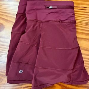 Lululemon Pace Rival Mid-Rise Skirt
